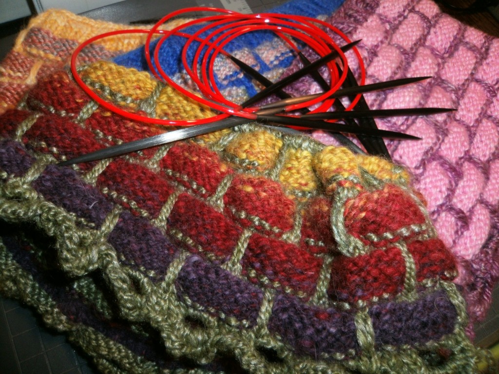 Brick-a-Brack neck warmer
